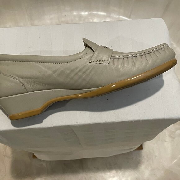 SAS Tripad Comfort - Everyday Leather Loafers - Free Time Bone - Size 8M - Picture 4 of 6